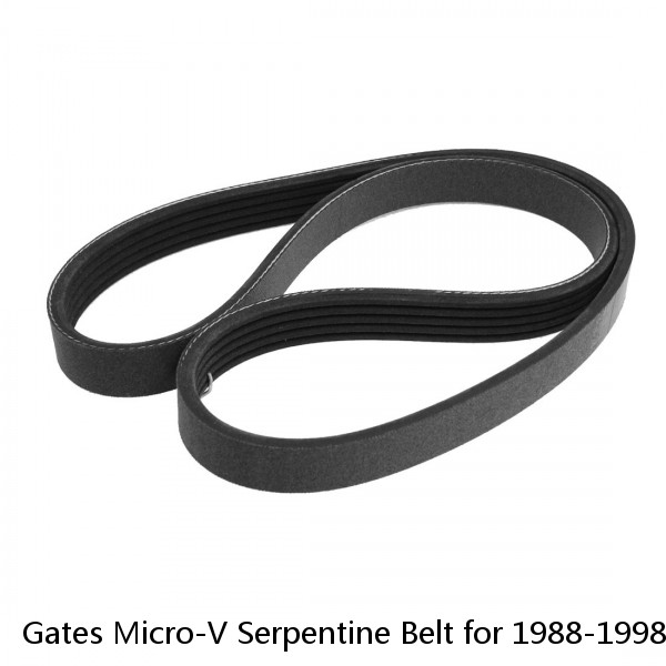 Gates Micro-V Serpentine Belt for 1988-1998 GMC K1500 4.3L 5.0L 5.7L 6.2L sz
