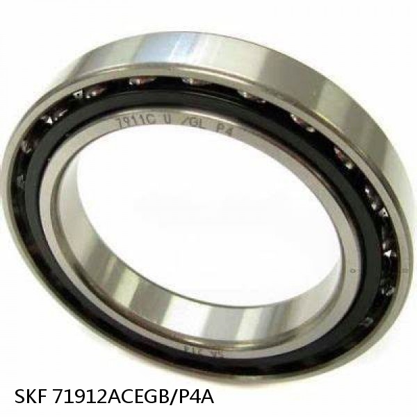 71912ACEGB/P4A SKF Super Precision,Super Precision Bearings,Super Precision Angular Contact,71900 Series,25 Degree Contact Angle