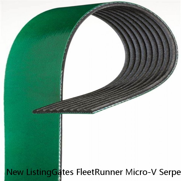 New ListingGates FleetRunner Micro-V Serpentine Belt for 1988-1989 GMC C2500 5.7L V8 uu