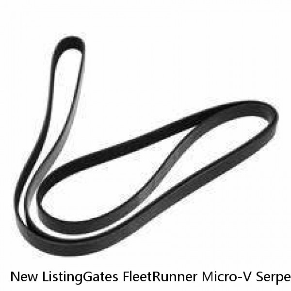 New ListingGates FleetRunner Micro-V Serpentine Belt for 1988-1989 Chevrolet K2500 5.7L ls