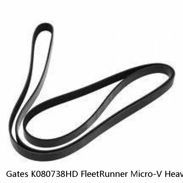 Gates K080738HD FleetRunner Micro-V Heavy Duty V-Ribbed Belt